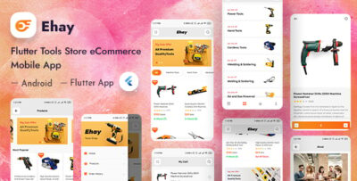 Ehay - Tools & Parts Store eCommerce