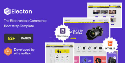 Electon - The Electronics & Gadgets eCommerce Bootstrap Template