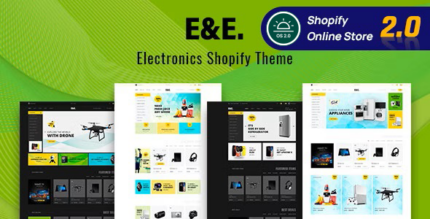 Electronics Industry Shopify Theme - E&E