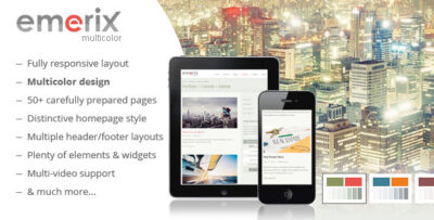 Emerix - Responsive HTML5 Template