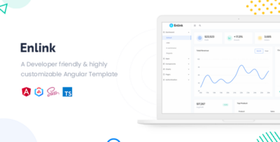 Enlink - Angular 14 Admin Template