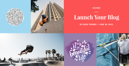 Escher - Blog Theme