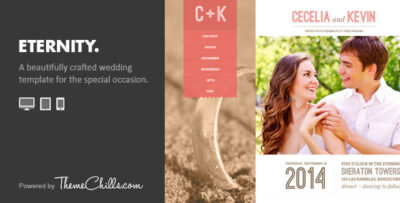 Eternity - Responsive Wedding Template