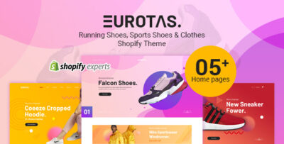 Eurotas - Running Shoes, Sports Shoes & Clothes Shopify Theme