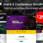 EvnTalk - Event Conference WordPress Theme v1.7.5