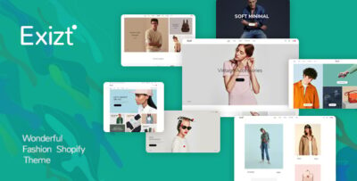 Exist - Drag & Drop Responsive Shopify Theme