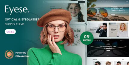 Eyese - Optical & Eyeglasses Shopify 2.0 Theme