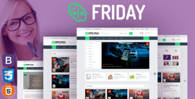 FRIDAY - Coupons, Deals, Discounts & Promo Codes Template RTL Supprt