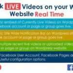 Facebook Live Video Auto Embed for WordPress