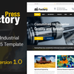 Factory Press - Industrial Business HTML5 Template