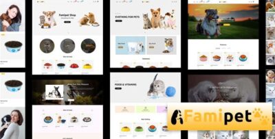 Famipet - Pet Food Shop Responsive Shopify Theme