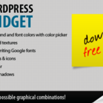 Fancy Text Widget - WordPress Plugin