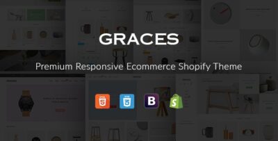 Fastest Graces - Responsive Ecommerce Shopify Template With Section Drag & Drop