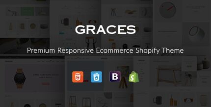 Fastest Graces – Responsive Ecommerce Shopify Template With Section Drag & Drop