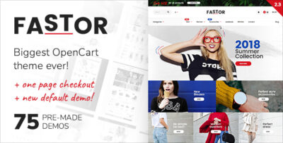 Fastor - Multipurpose Responsive Opencart Theme