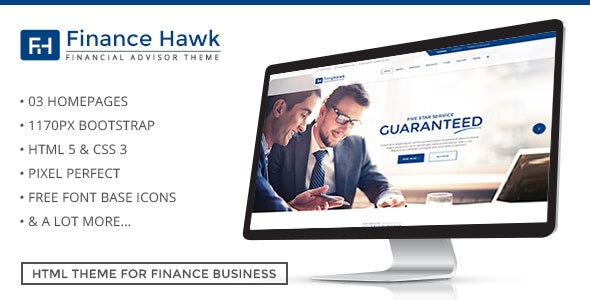 Finance Hawk - Business Consultancy Template Finance Hawk - Business Consultancy Template