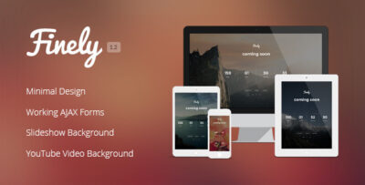 Finely - Responsive Under Construction Template