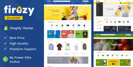 Firezy - Sectioned Multipurpose Shopify Theme