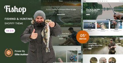 Fishop - Fishing & Hunting Shopify 2.0 Theme