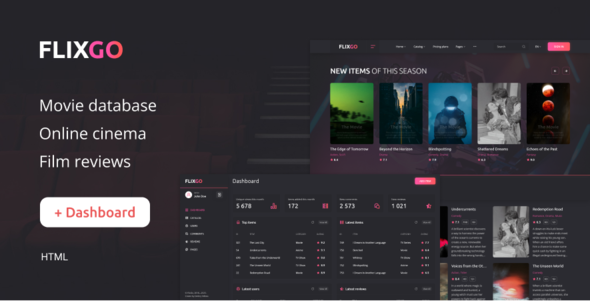 FlixGo - Online Movies, TV Shows & Cinema HTML Template FlixGo - Online Movies, TV Shows & Cinema HTML Template