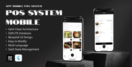 Flutter POS Cafe SQFlite - Mobile Version
