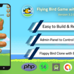 Flying Bird Game - Play to Earn Bitcoin with Admin Panel and Admob