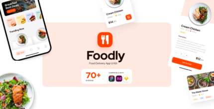 Foodly - Food Delivery App Flutter UI Template