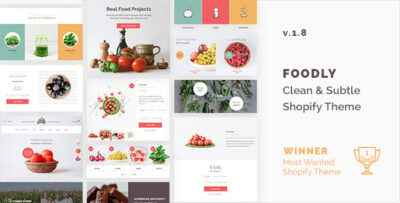 Foodly - One-Stop Food Shopify Theme