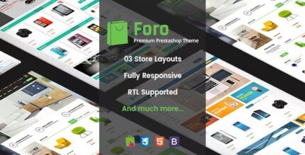 Foro - Multipurpose Responsive Prestashop Theme