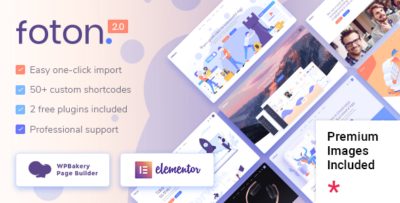 Foton - Software and App Landing Page Theme