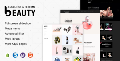 Fragrances Perfumes & Cosmetics Store Premium Shopify Theme