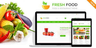 Fresh Food - PrestaShop Theme for Restaurant Stores