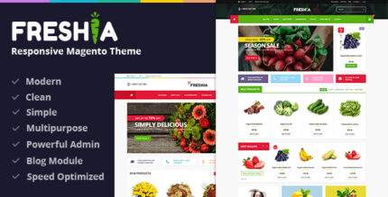 Freshia - Responsive Magento Ecommerce Theme