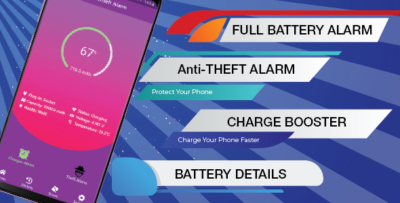 Full Battery &Theft Alarm Android Project