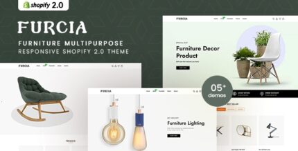 Furcia - Furniture Multipurpose Responsive Shopify 2.0 Theme