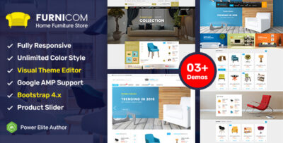 Furnicom - The Interior, Architecture and Furniture BigCommerce Theme