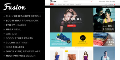 Fusion - Responsive Shopify Theme