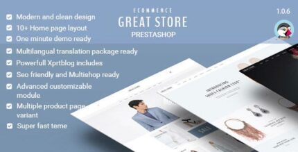 GREAT STORE - eCommerce Prestashop Theme