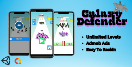 Galaxy Defender - Unity Hyper Casual Game