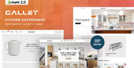 Gallet - Kitchen Accessories Responsive Shopify Theme