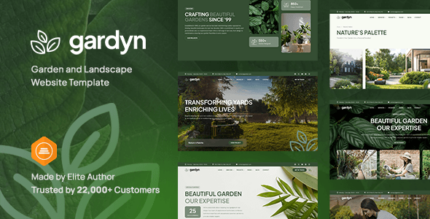 Gardyn - Garden and Landscape Website Template