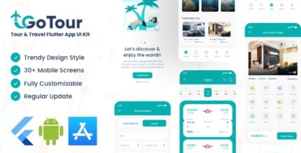 GoTour - Flutter App Ui Kit for Tours and Travels