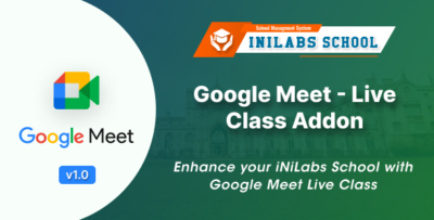 Google Meet Live class and Meeting Add-on