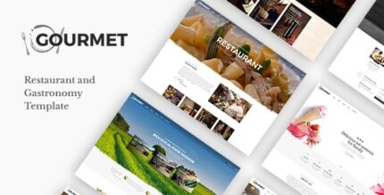 Gourmet - Restaurant And Food Template