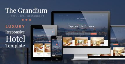 Grandium - HTML Hotel Template