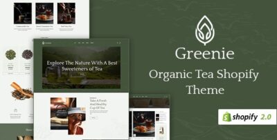 Greenie - Coffee Store Shopify Theme