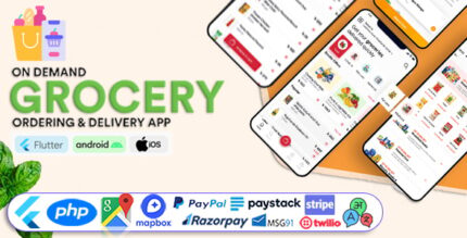 Grocery Vegetable Store Delivery Mobile App with Admin Panel - GoGrocer