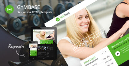 GymBase - Gym Fitness Template