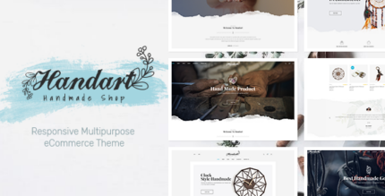 HandArt - Prestashop 1.7 Theme for Handmade Artists and Artisans