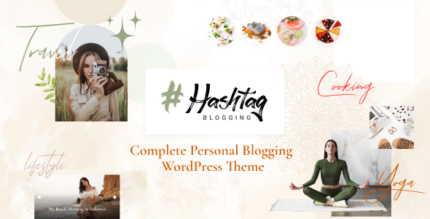 Hashtag - Personal Blog WordPress Theme v1.0.1